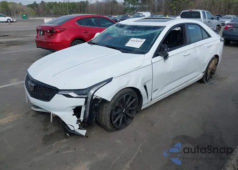 2022 Cadillac Ct4-V V-Series Blackwing z USA, uszkodzony, nr VIN 1G6D75RP9N0410882